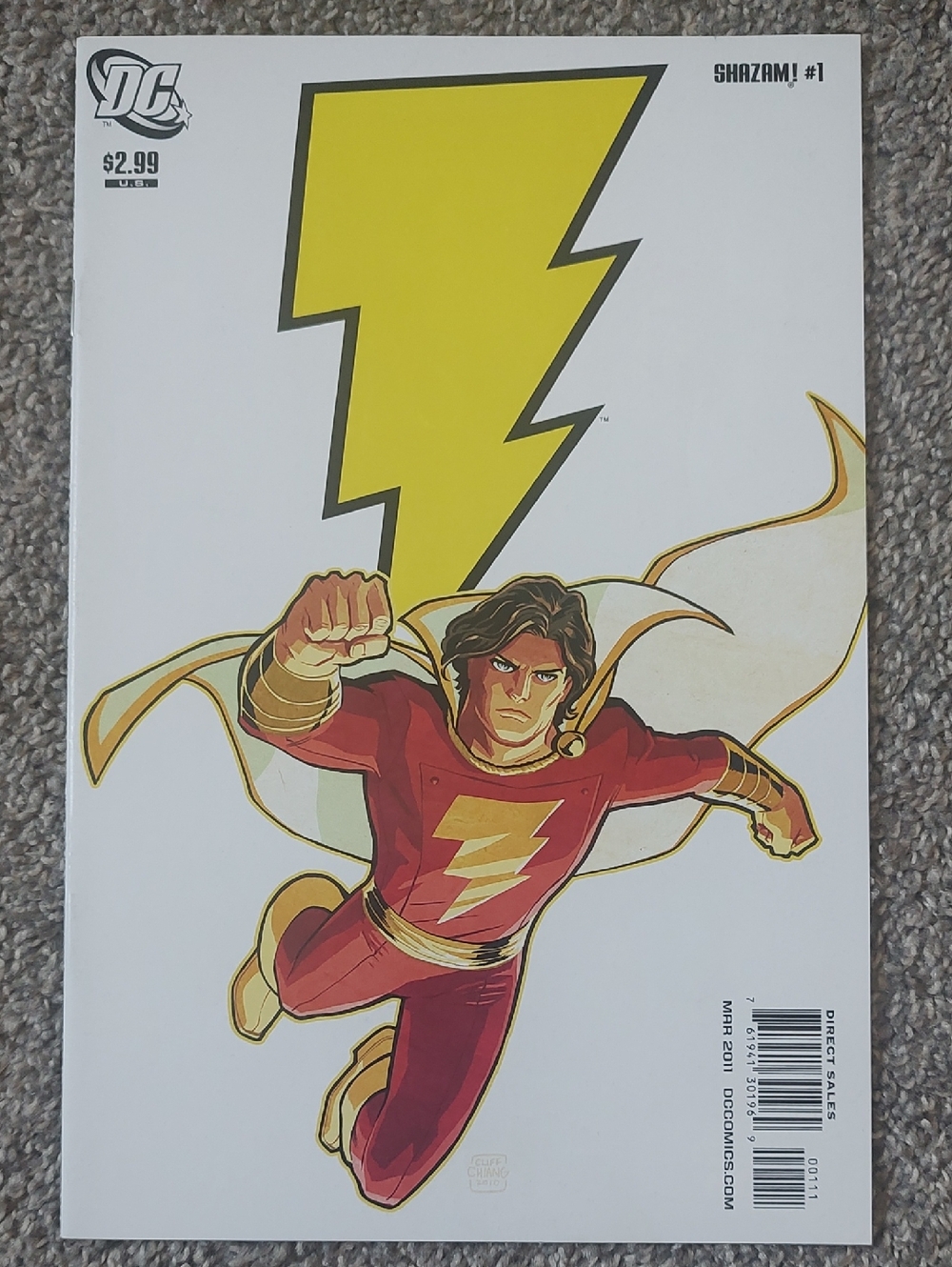 FREE With Purchase - DC Comics Shazam! #1 March 2011
